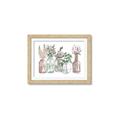 Picture of Bottled Plants I _GroupedProduct_Rectangle_Landscape_Framed_Matted_