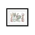 Picture of Bottled Plants I _GroupedProduct_Rectangle_Landscape_Framed_Matted_