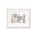 Picture of Bottled Plants I _GroupedProduct_Rectangle_Landscape_Framed_Matted_