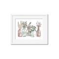 Picture of Bottled Plants I _GroupedProduct_Rectangle_Landscape_Framed_Matted_