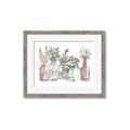 Picture of Bottled Plants I _GroupedProduct_Rectangle_Landscape_Framed_Matted_