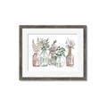 Picture of Bottled Plants I _GroupedProduct_Rectangle_Landscape_Framed_Matted_