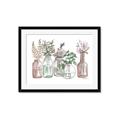 Picture of Bottled Plants I _GroupedProduct_Rectangle_Landscape_Framed_Matted_