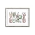 Picture of Bottled Plants I _GroupedProduct_Rectangle_Landscape_Framed_Matted_