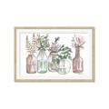 Picture of Bottled Plants I _GroupedProduct_Rectangle_Landscape_Framed_Matted_