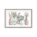 Picture of Bottled Plants I _GroupedProduct_Rectangle_Landscape_Framed_Matted_