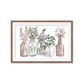 Picture of Bottled Plants I _GroupedProduct_Rectangle_Landscape_Framed_Matted_