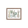 Picture of Bottled Plants Neutral I  _GroupedProduct_Rectangle_Landscape_Framed_Matted_