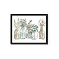 Picture of Bottled Plants Neutral I  _GroupedProduct_Rectangle_Landscape_Framed_Matted_