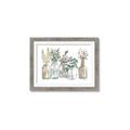 Picture of Bottled Plants Neutral I  _GroupedProduct_Rectangle_Landscape_Framed_Matted_