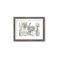 Picture of Bottled Plants Neutral I  _GroupedProduct_Rectangle_Landscape_Framed_Matted_