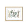 Picture of Bottled Plants Neutral I  _GroupedProduct_Rectangle_Landscape_Framed_Matted_