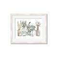 Picture of Bottled Plants Neutral I  _GroupedProduct_Rectangle_Landscape_Framed_Matted_