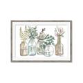Picture of Bottled Plants Neutral I  _GroupedProduct_Rectangle_Landscape_Framed_Matted_