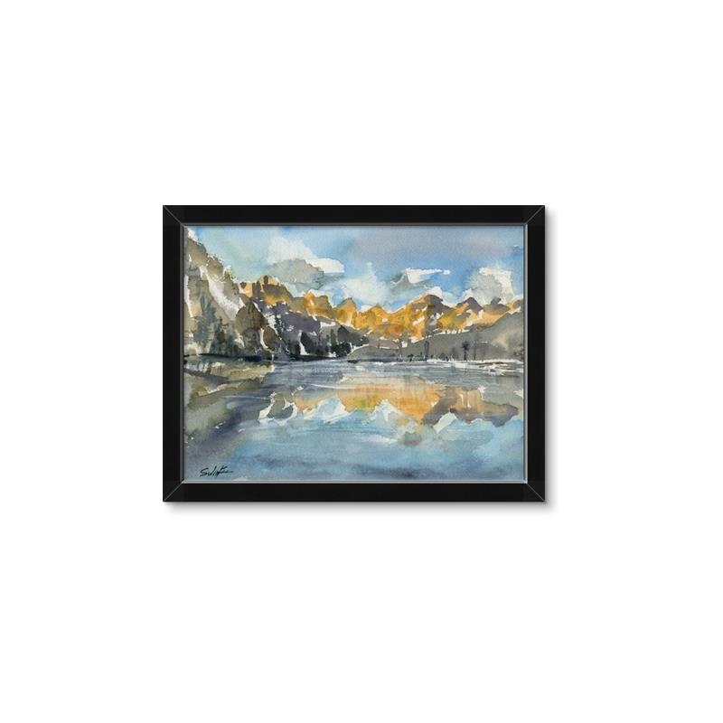 Picture of Moraine Lake  _GroupedProduct_Rectangle_Landscape_Framed_Matted_