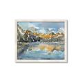 Picture of Moraine Lake  _GroupedProduct_Rectangle_Landscape_Framed_Matted_
