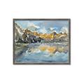 Picture of Moraine Lake  _GroupedProduct_Rectangle_Landscape_Framed_Matted_