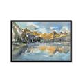 Picture of Moraine Lake  _GroupedProduct_Rectangle_Landscape_Framed_Matted_