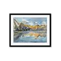 Picture of Moraine Lake  _GroupedProduct_Rectangle_Landscape_Framed_Matted_