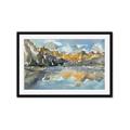 Picture of Moraine Lake  _GroupedProduct_Rectangle_Landscape_Framed_Matted_