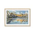 Picture of Moraine Lake  _GroupedProduct_Rectangle_Landscape_Framed_Matted_