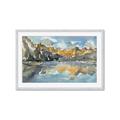 Picture of Moraine Lake  _GroupedProduct_Rectangle_Landscape_Framed_Matted_