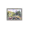 Picture of Canoe at Lake Louise  _GroupedProduct_Rectangle_Landscape_Framed_Matted_