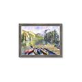 Picture of Canoe at Lake Louise  _GroupedProduct_Rectangle_Landscape_Framed_Matted_