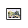 Picture of Canoe at Lake Louise  _GroupedProduct_Rectangle_Landscape_Framed_Matted_