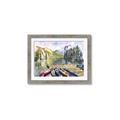 Picture of Canoe at Lake Louise  _GroupedProduct_Rectangle_Landscape_Framed_Matted_