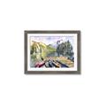 Picture of Canoe at Lake Louise  _GroupedProduct_Rectangle_Landscape_Framed_Matted_