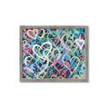 Picture of Painted Hearts _GroupedProduct_Rectangle_Landscape_Framed_Matted_