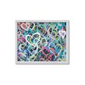 Picture of Painted Hearts _GroupedProduct_Rectangle_Landscape_Framed_Matted_