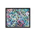Picture of Painted Hearts _GroupedProduct_Rectangle_Landscape_Framed_Matted_