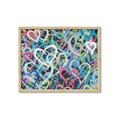 Picture of Painted Hearts _GroupedProduct_Rectangle_Landscape_Framed_Matted_