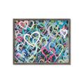 Picture of Painted Hearts _GroupedProduct_Rectangle_Landscape_Framed_Matted_