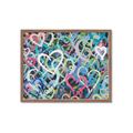 Picture of Painted Hearts _GroupedProduct_Rectangle_Landscape_Framed_Matted_