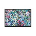 Picture of Painted Hearts _GroupedProduct_Rectangle_Landscape_Framed_Matted_