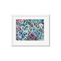 Picture of Painted Hearts _GroupedProduct_Rectangle_Landscape_Framed_Matted_