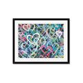 Picture of Painted Hearts _GroupedProduct_Rectangle_Landscape_Framed_Matted_