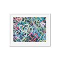 Picture of Painted Hearts _GroupedProduct_Rectangle_Landscape_Framed_Matted_