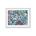 Picture of Painted Hearts _GroupedProduct_Rectangle_Landscape_Framed_Matted_