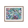Picture of Painted Hearts _GroupedProduct_Rectangle_Landscape_Framed_Matted_