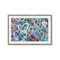 Picture of Painted Hearts _GroupedProduct_Rectangle_Landscape_Framed_Matted_