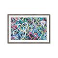 Picture of Painted Hearts _GroupedProduct_Rectangle_Landscape_Framed_Matted_