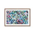 Picture of Painted Hearts _GroupedProduct_Rectangle_Landscape_Framed_Matted_