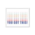 Picture of You Got This  _GroupedProduct_Rectangle_Landscape_Framed_Matted_