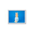 Picture of Blue Pineapple _GroupedProduct_Rectangle_Landscape_Photography _GroupedProduct_Rectangle_Landscape_Framed_Matted_
