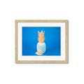 Picture of Blue Pineapple _GroupedProduct_Rectangle_Landscape_Photography _GroupedProduct_Rectangle_Landscape_Framed_Matted_