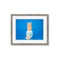 Picture of Blue Pineapple _GroupedProduct_Rectangle_Landscape_Photography _GroupedProduct_Rectangle_Landscape_Framed_Matted_